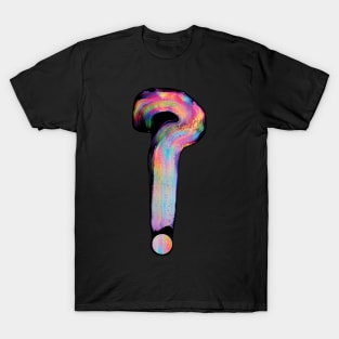 Psychedelic Tipper Question Mark T-Shirt